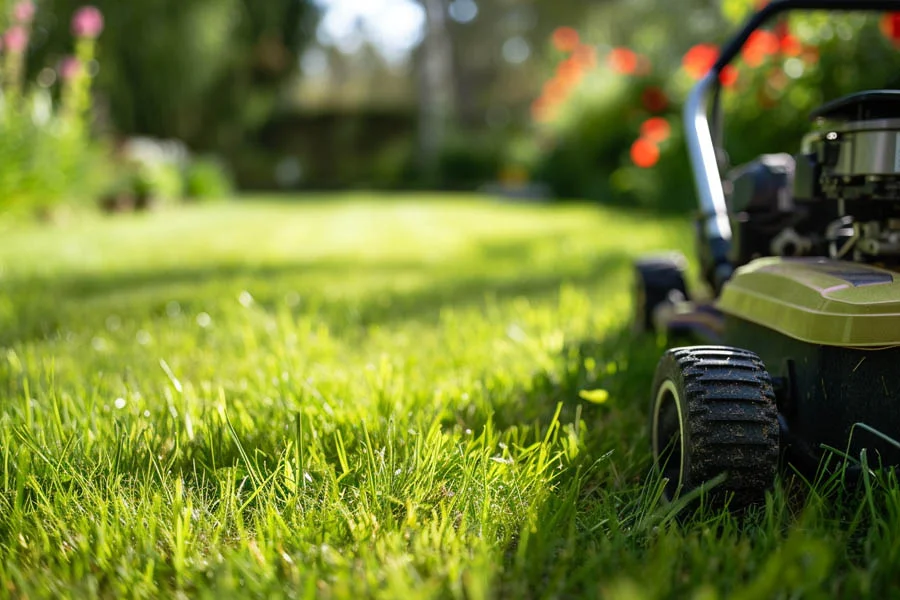 electronic mower