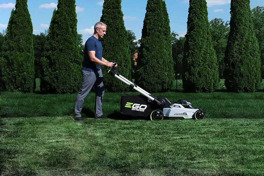 electronic mower