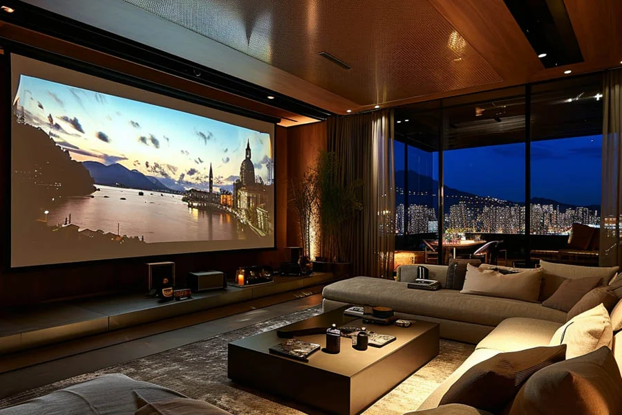 led projector home cinema